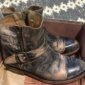BED STÜ women’s Cobbler Series Leather Boots. Size 8